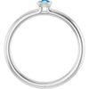 Natural Blue Zircon | Round | 3mm