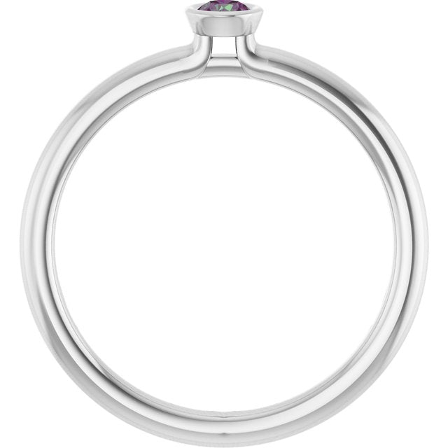 Lab-Grown Alexandrite | Round | 3mm | Natural Alexandrite | Round | 3mm