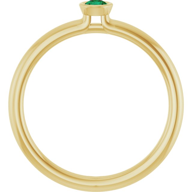 Lab-Grown Emerald | Round | 3mm | Natural Emerald | Round | 3mm