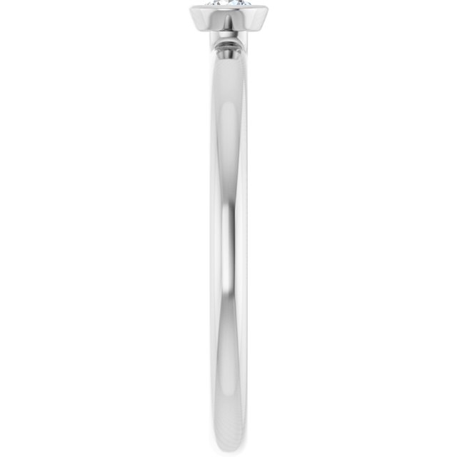 Natural White Sapphire | Round | 3mm