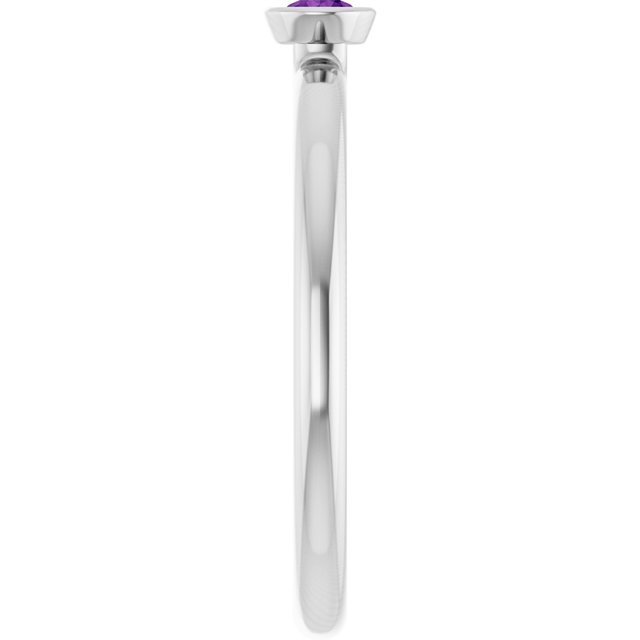 Natural Amethyst | Round | 3mm