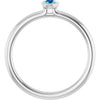 Natural Blue Zircon | Oval | 5 x 3mm