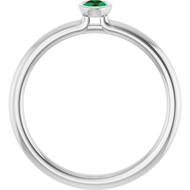 Lab-Grown Emerald | Oval | 5 x 3mm | Natural Emerald | Oval | 5 x 3mm