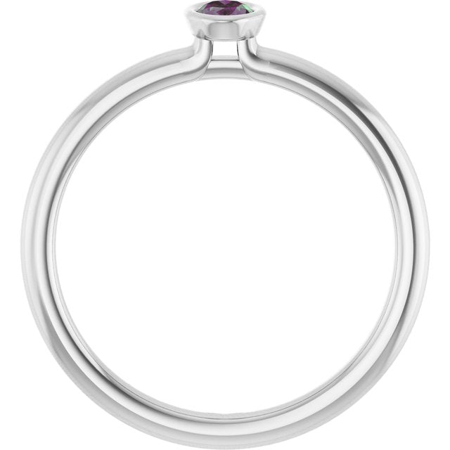 Lab-Grown Alexandrite | Oval | 5 x 3mm
