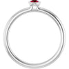 Natural Ruby | Oval | 5 x 3mm | Lab-Grown Ruby | Oval | 5 x 3mm