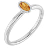 Natural Citrine | Oval | 5 x 3mm