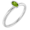 Natural Peridot | Oval | 5 x 3mm