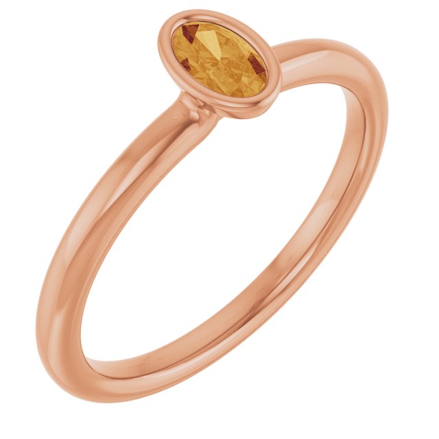 Natural Citrine | Oval | 5 x 3mm