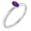 Natural Amethyst | Oval | 5 x 3mm