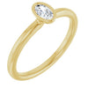 Natural White Sapphire | Oval | 5 x 3mm
