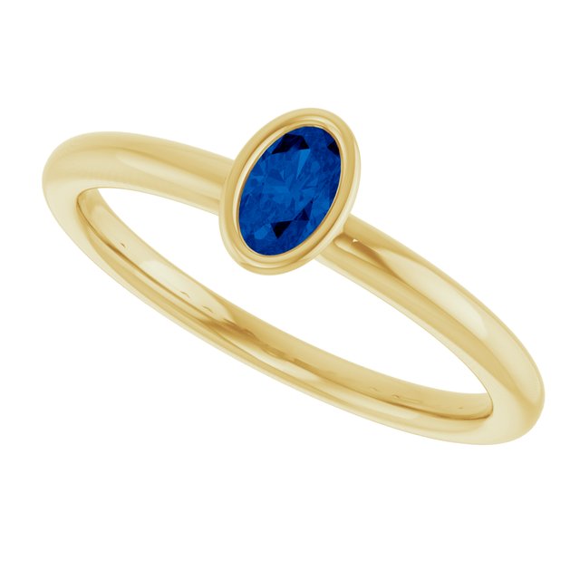 Natural Blue Sapphire | Oval | 5 x 3mm