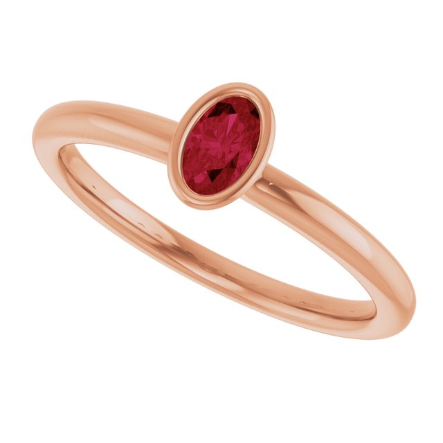 Natural Ruby | Oval | 5 x 3mm