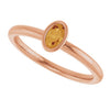 Natural Citrine | Oval | 5 x 3mm