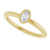 Natural White Sapphire | Oval | 5 x 3mm