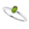 Natural Peridot | Oval | 5 x 3mm