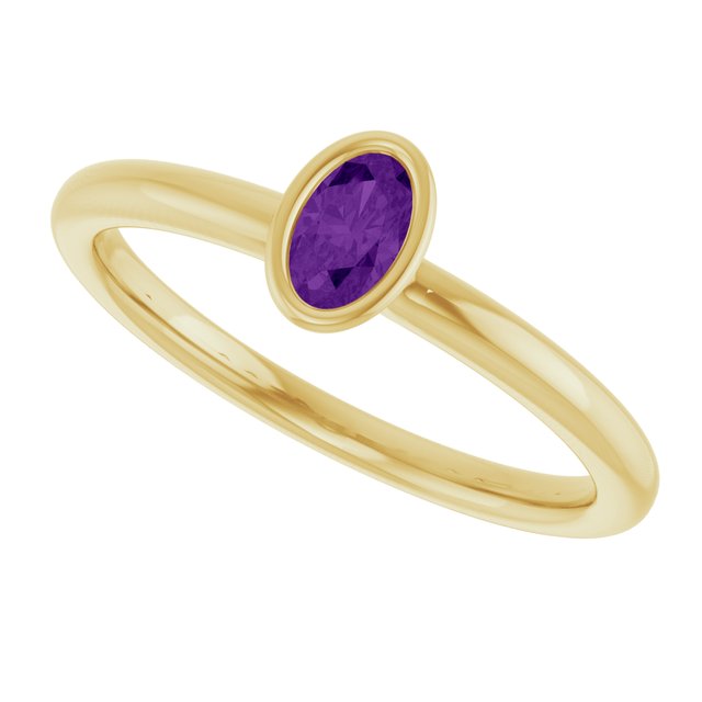 Natural Amethyst | Oval | 5 x 3mm