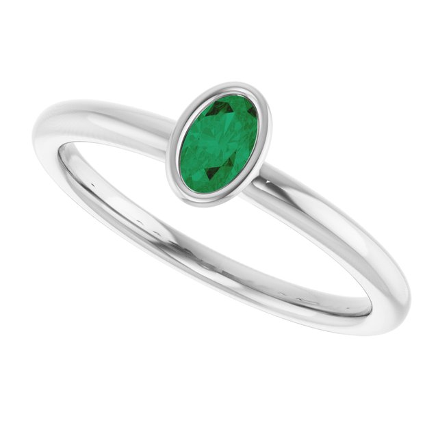 Natural Emerald | Oval | 5 x 3mm