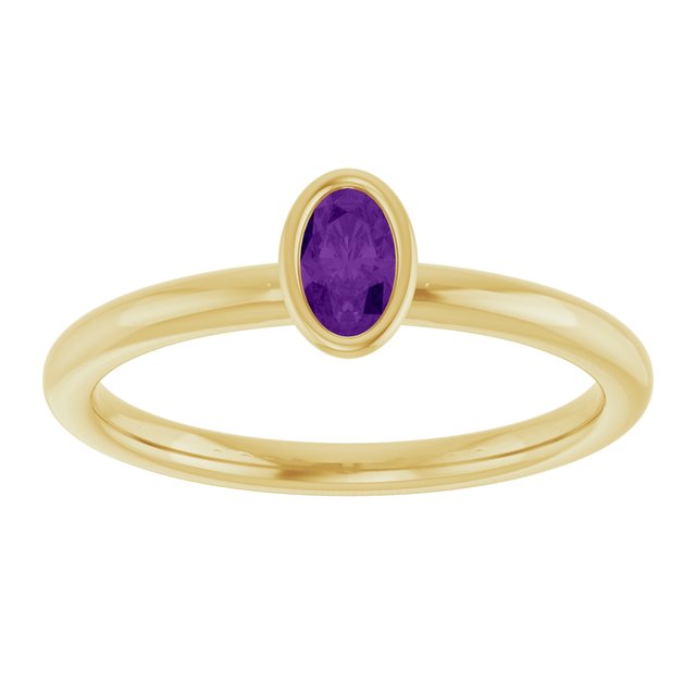 Natural Amethyst | Oval | 5 x 3mm