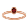 Natural Mozambique Garnet | Oval | 5 x 3mm
