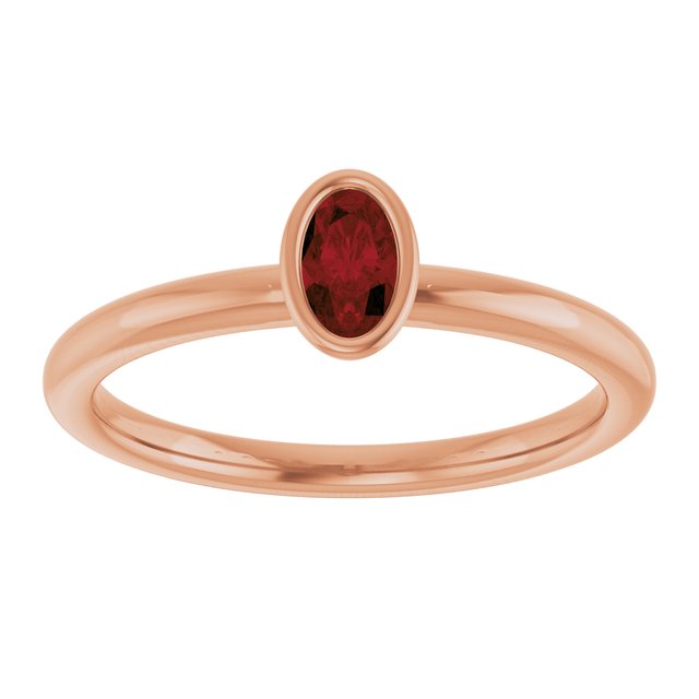 Natural Mozambique Garnet | Oval | 5 x 3mm