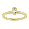 Natural White Sapphire | Oval | 5 x 3mm