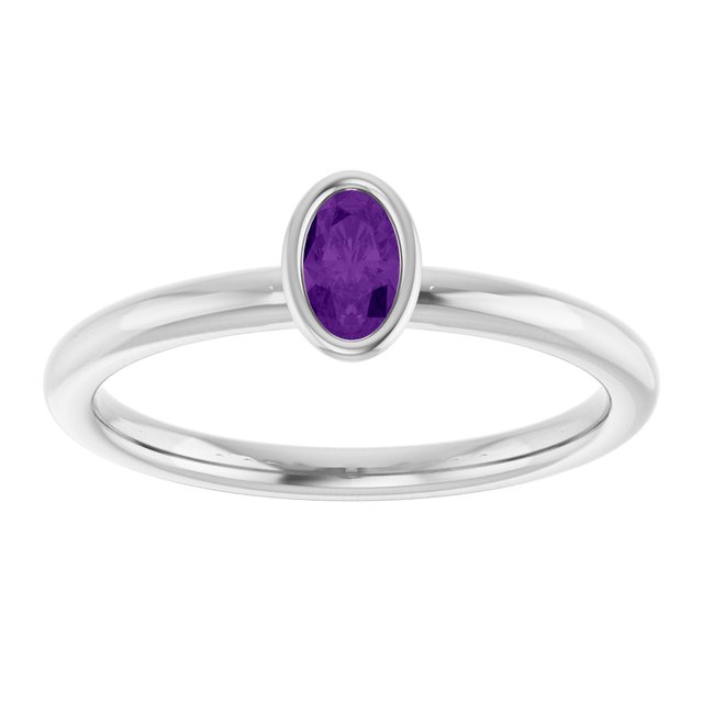 Natural Amethyst | Oval | 5 x 3mm