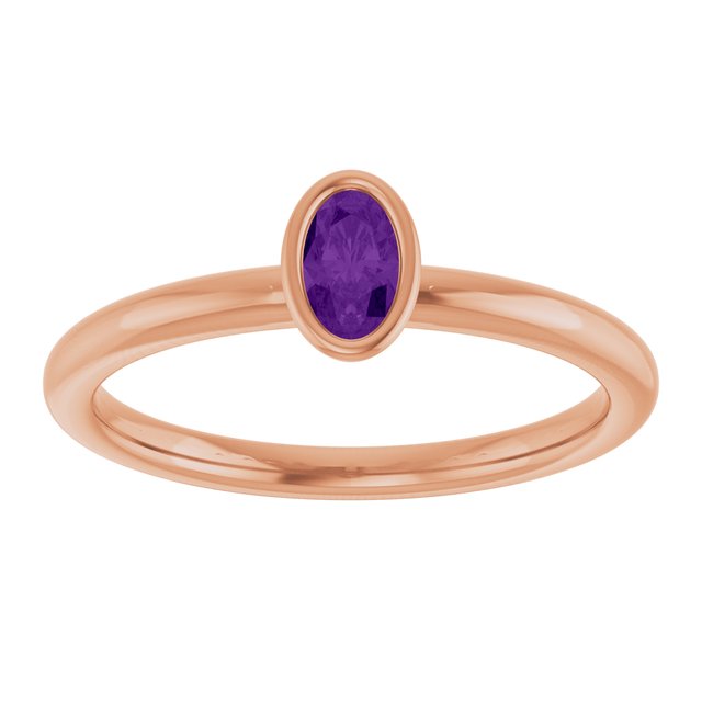 Natural Amethyst | Oval | 5 x 3mm