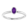 Natural Amethyst | Oval | 5 x 3mm