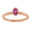Natural Pink Tourmaline | Oval | 5 x 3mm
