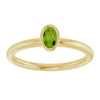Natural Peridot | Oval | 5 x 3mm