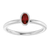 Natural Mozambique Garnet | Oval | 5 x 3mm