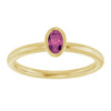 Natural Pink Tourmaline | Oval | 5 x 3mm