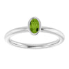 Natural Peridot | Oval | 5 x 3mm