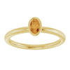 Natural Citrine | Oval | 5 x 3mm