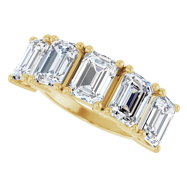 Lab-Grown Diamond | Emerald | 7 x 5mm