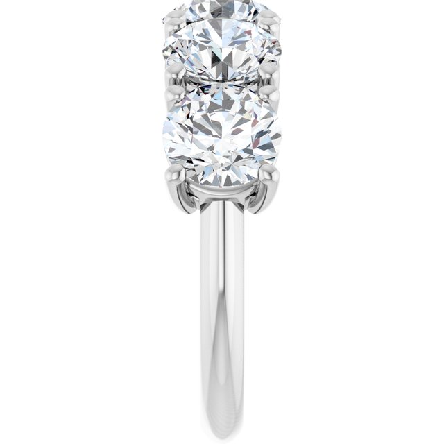 Natural Diamond | Round | 6mm | Lab-Grown Diamond | Round | 6mm | Lab-Grown Diamond | Round | 6.5mm