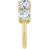 Natural Diamond | Round | 6mm | Lab-Grown Diamond | Round | 6mm | Lab-Grown Diamond | Round | 6.5mm