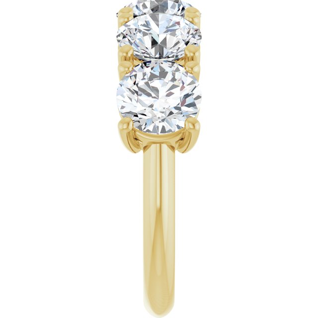 Natural Diamond | Round | 6mm | Lab-Grown Diamond | Round | 6mm | Lab-Grown Diamond | Round | 6.5mm
