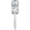 Natural Diamond | Round | 6mm | Lab-Grown Diamond | Round | 6mm | Lab-Grown Diamond | Round | 6.5mm