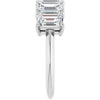 Natural Diamond | Emerald | 6 x 4mm | Lab-Grown Diamond | Emerald | 6 x 4mm