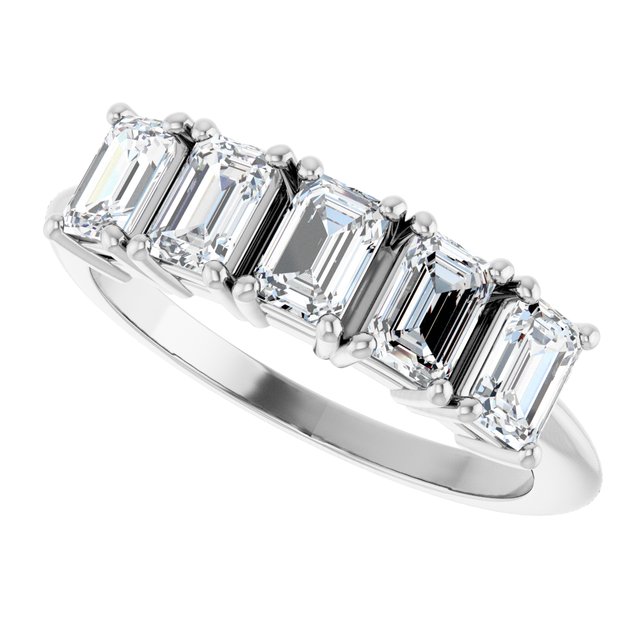 Lab-Grown Diamond | Emerald | 4.5 x 3mm