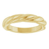 58065 / Ring / 14K Yellow / Polished / Twisted Rope Ring
