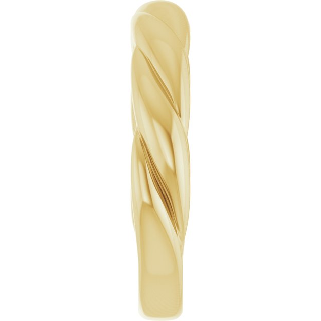 58065 / Ring / 14K Yellow / Polished / Twisted Rope Ring
