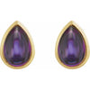 Natural Amethyst | Pear | 8 x 5mm | Natural Amethyst | Pear | 7 x 5mm