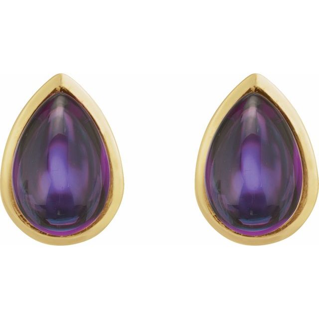 Natural Amethyst | Pear | 8 x 5mm | Natural Amethyst | Pear | 7 x 5mm