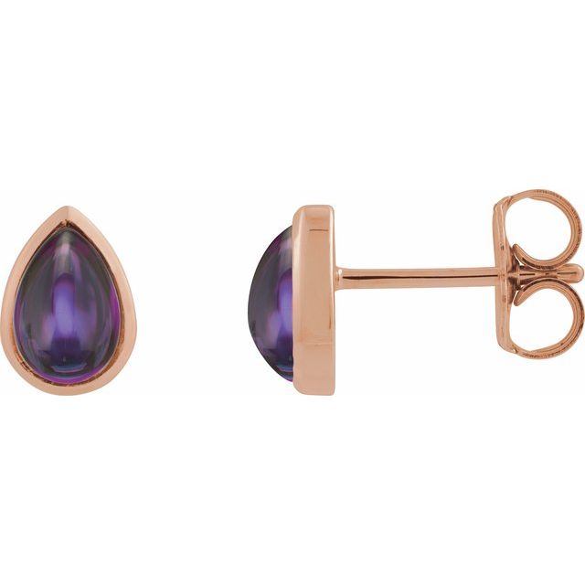 Natural Amethyst | Pear | 8 x 5mm | Natural Amethyst | Pear | 7 x 5mm