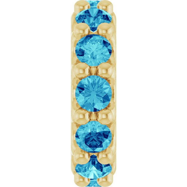 Natural Blue Zircon | Round | 2mm