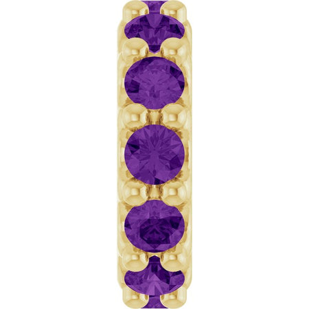 Natural Amethyst | Round | 2mm