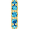 Natural Blue Zircon | Round | 2mm