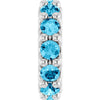 Natural Aquamarine | Round | 2mm